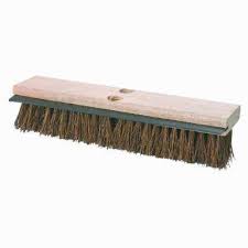11" Heavy Utility Deck Scrub Broom - Click Image to Close